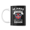 Mug Squash Sexagénaire Homme 60 ans - Planetee