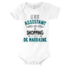 Body bébé Le Petit Assistant de Shopping de Marraine - Planetee