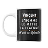 Mug Vincent départ retraite - Planetee