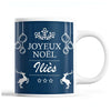 Tasse Noël Iliès Bleu - Planetee