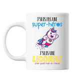 Mug Super Héros / Licorne - Planetee