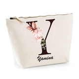 Trousse Yamina Lettre fleur - Planetee