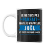 Mug prénom Joël homme parfait - Planetee