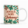 Tasse Noël Johnny Beige - Planetee