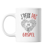 Mug Gospel j'peux pas Blanc - Planetee