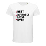 T-shirt homme Best Maitre de stage Ever - Planetee