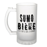 Chope de bière Sumo et bière - Planetee