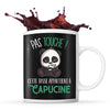 Mug Capucine Pas Touche Panda - Planetee