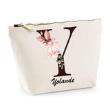 Trousse Yolande Lettre fleur - Planetee