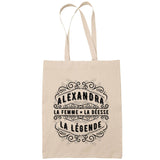 Sac Tote Bag Alexandra La Déesse beige - Planetee