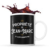 Mug Propriété de Jean-Marie - Planetee