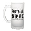 Chope de bière Football et bière - Planetee