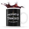 Mug Propriété de Franco - Planetee