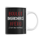 Mug Breakdance C'est ma Routine - Planetee