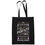 Sac Tote Bag Françaises Femme Parfaite - Planetee