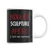 Mug Sculpture C'est ma Routine - Planetee