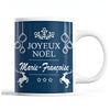 Tasse Noël Marie-Françoise Bleu - Planetee