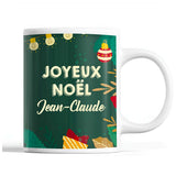 Tasse Noël Jean-Claude Vert - Planetee