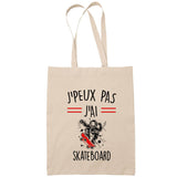 Sac Tote Bag J'peux pas Signe vierge beige - Planetee