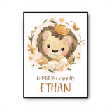 Affiche Ethan bébé Lion Roi - Planetee