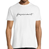 T-shirt Homme Blanc - Fascinant - Planetee