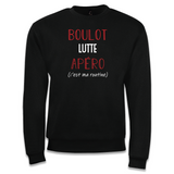 Sweat Lutte C'est ma Routine - Planetee