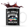 Mug personnalisable musicien Prénom Métier Age tasse pour Musicien - Planetee