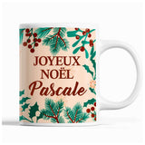 Tasse Noël Pascale Beige - Planetee
