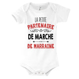 Body bébé La Petite Partenaire de Marche de Marraine - Planetee