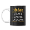 Mug Jéremy Prénom Mythe Légende - Planetee