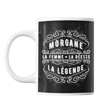 Mug Prénom Morgane La Déesse La Légende - Planetee
