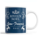Tasse Noël Jean-François Bleu - Planetee