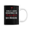 Mug Plaquiste Qui déchire - Planetee