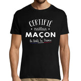 T-shirt Homme Maçon Meilleur de France - Planetee