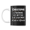 Mug Christophe départ retraite - Planetee