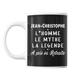 Mug Jean-Christophe départ retraite - Planetee