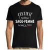 T-shirt Homme Sage-Femme Meilleur de France - Planetee