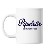 Mug Pipelette Blanc - Planetee