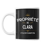 Mug propriété de Clara - Planetee