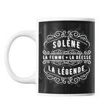Mug Prénom Solène La Déesse La Légende - Planetee