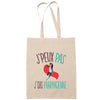Sac Tote Bag J'peux pas Pharmacienne beige - Planetee