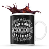 Mug noir Déesse Légende Belle-Maman - Planetee