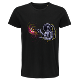 T-shirt homme Astronaute Peintre Galaxie - Planetee