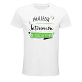 T-shirt Homme Meilleur Intérimaire de tous les temps - Planetee