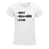 T-shirt femme Best Belle-Mère Ever - Planetee