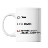 Mug Couple En couple avec Célébrité - Adèle Exarchopoulos - Planetee