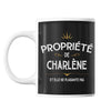 Mug propriété de Charlène - Planetee