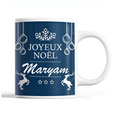 Tasse Noël Maryam Bleu - Planetee