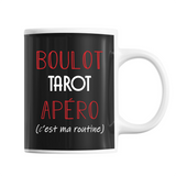 Mug Tarot C'est ma Routine - Planetee