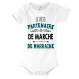 Body bébé Le Petit Partenaire de Marche de Marraine - Planetee